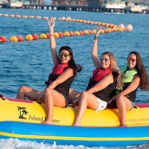 Banana Island Things to Do (1) Banana Boat
