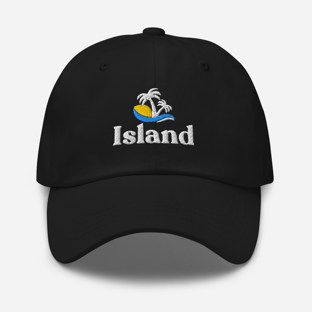 Island Embroidered Caps Beach lovers and Resort Caps