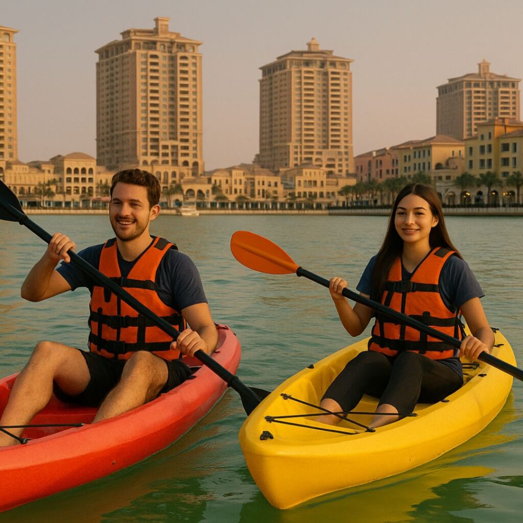 Kayaking in Doha